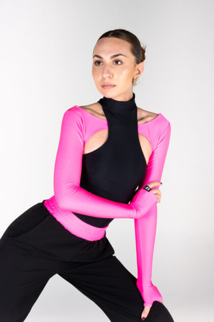 Arctic Leotard - Bubble Gum
