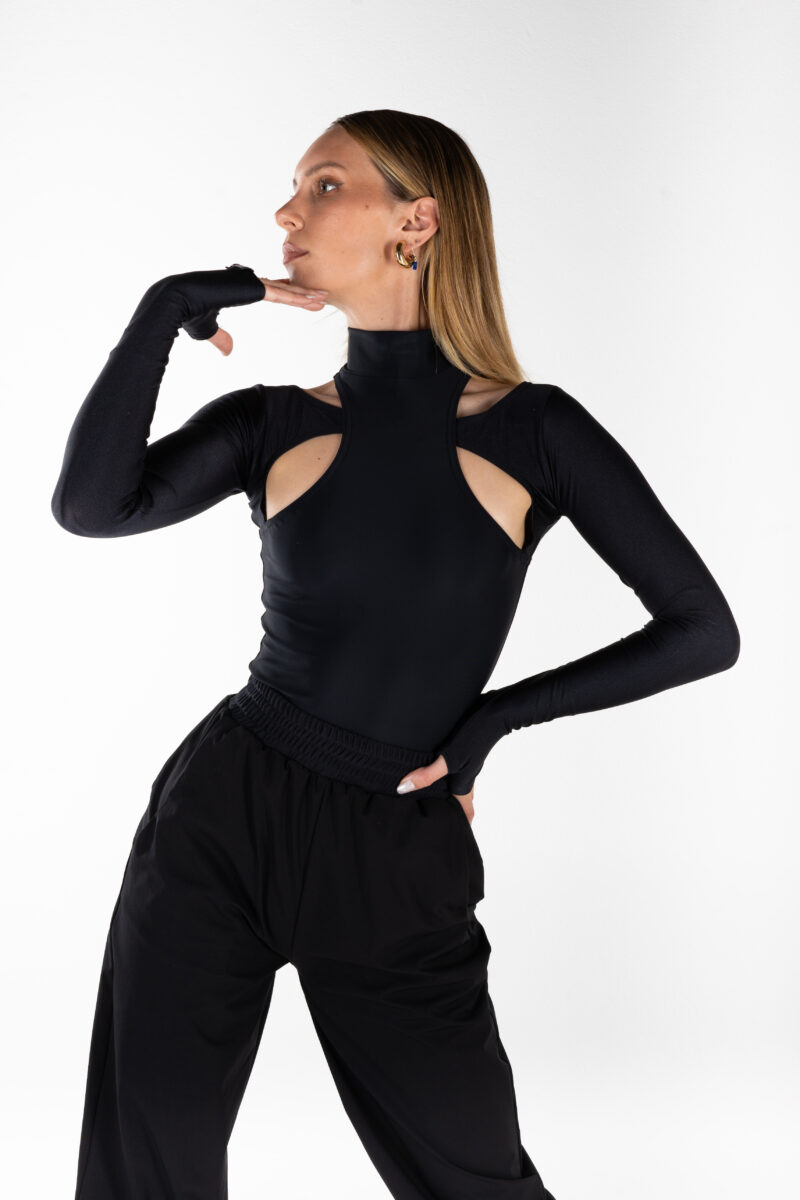 Arctic Leotard - Licorice